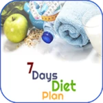 7 days diet plan android application logo